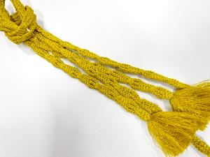 正絹　夏用　手組帯締め